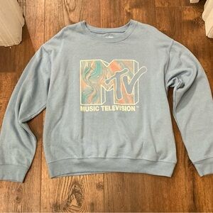 MTV Blue sweatshirt size L